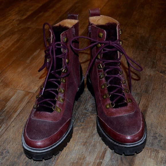 Lucky Brand Shoes - NEW -Lucky Brand Maroon Boot